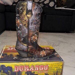 Durango Multicolor Embroidered Boots